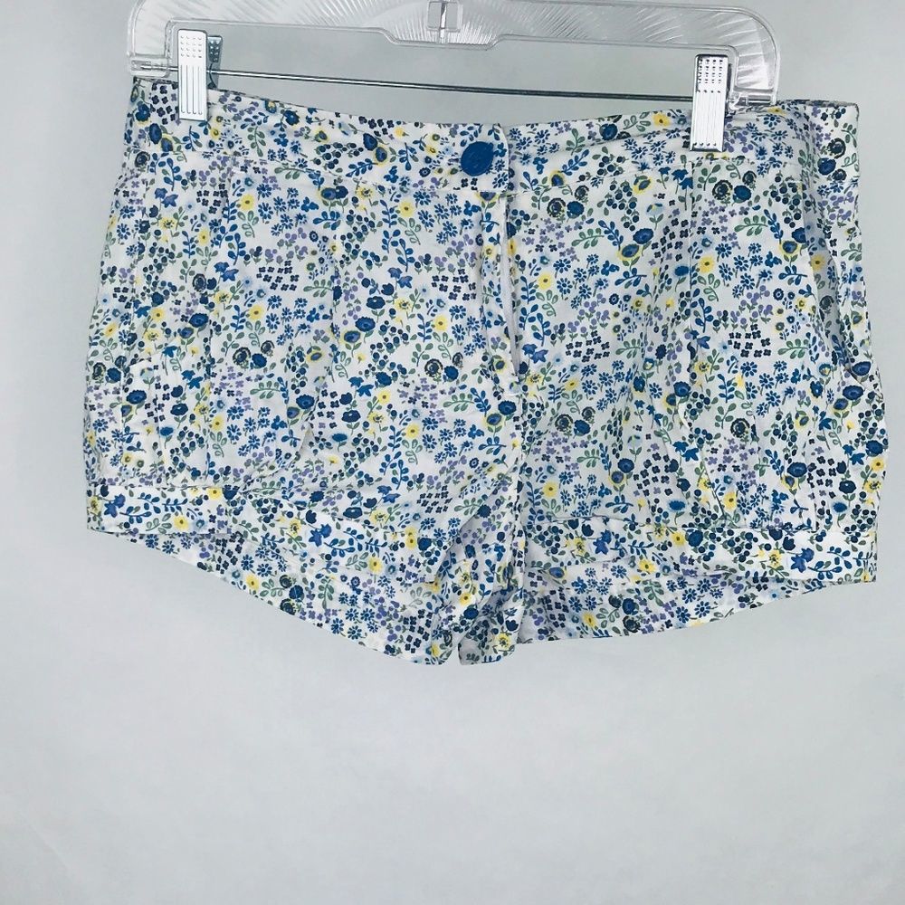 Miley Cyrus & Max Azria Floral Mini Shorts